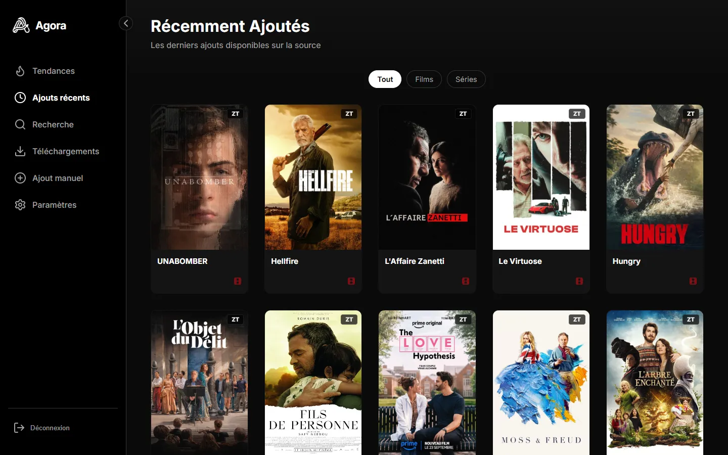 Ajouts récents