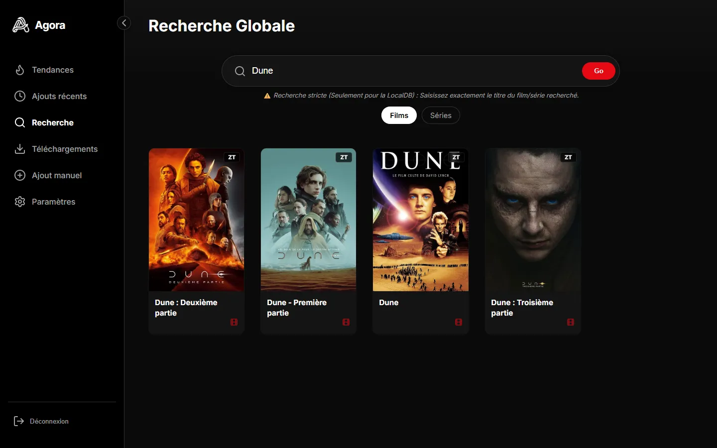 Recherche multi-sources